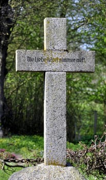 The word for the onntag from me.  Seen at the cemetery in Westensee near Kiel
