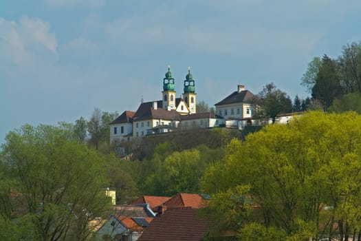 Mariahilf pilgrimage church in Passau