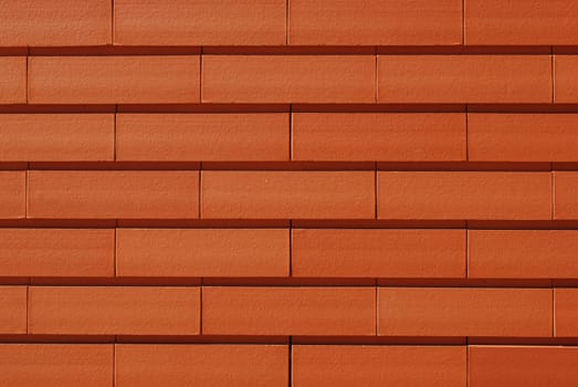Orange Brick Wall Background