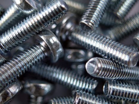 Industrial steel bolts