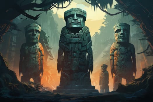 In the realm of fantasy, ancient golems stand as remarkable creations of mystical craftsmanship.