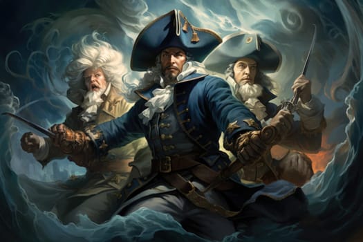 Set sail on a thrilling adventure where daring pirate captains navigate through enchanted seas.