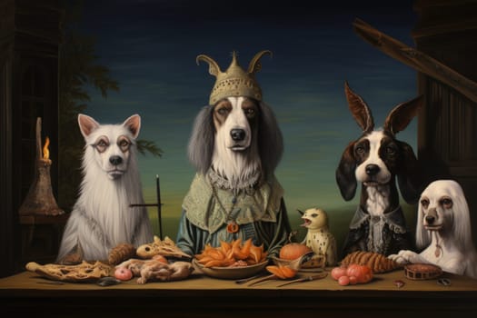 Enter a whimsical world where charming talking animals, with their enchanting voices and wisdom, offer sage advice to those in need.
