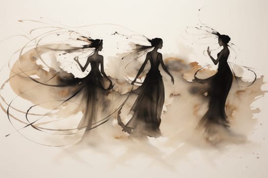 Enter the captivating realm of fantasy, where enigmatic shadow dancers gracefully weave illusions and manipulate darkness with an ethereal finesse.
