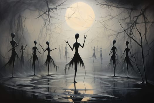 Enter the captivating realm of fantasy, where enigmatic shadow dancers gracefully weave illusions and manipulate darkness with an ethereal finesse.