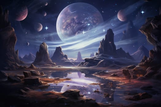 Deep within the realms of fantasy, harmonious singing stones lie, their mystical nature revealed when struck.