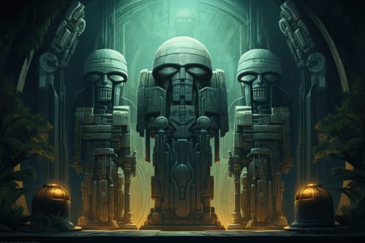 In the realm of fantasy, ancient golems stand as remarkable creations of mystical craftsmanship.