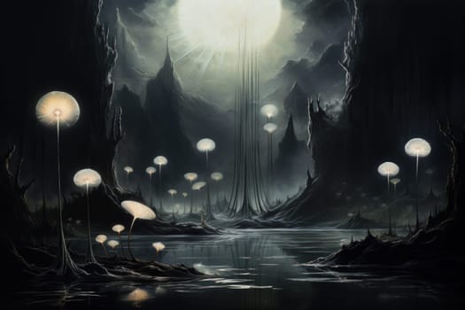 Enter the realm of fantasy and behold the enchanting presence of ethereal moonlight sprites.