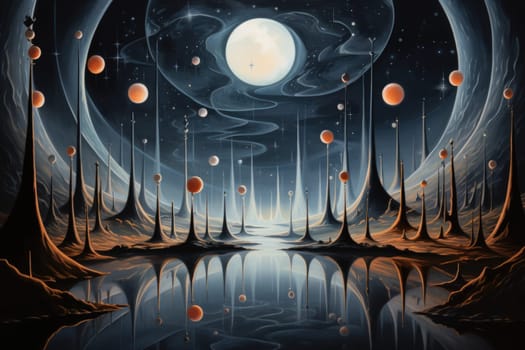 Deep within the realms of fantasy, harmonious singing stones lie, their mystical nature revealed when struck.