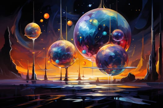 Immerse yourself in the realm of magic with this captivating illustration by a professional visual artist.