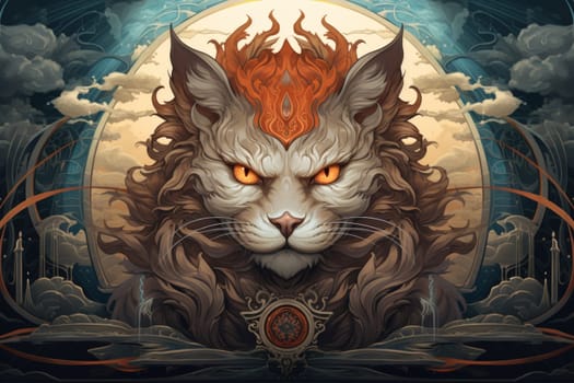 Witness the power and majesty of the ferocious thundercats in this captivating illustration crafted by a professional visual artist.