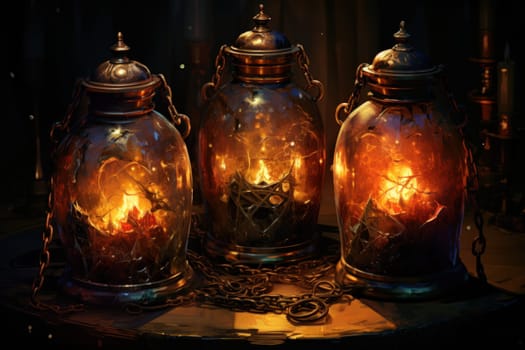 Deep within the realms of fantasy lie cursed amulets of forgotten sorcery, relics of a bygone era when magic ran rampant.