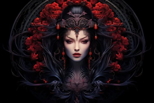 Step into a world where hauntingly beautiful vampires captivate with their ethereal allure.