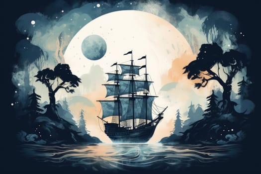 Set sail on a thrilling adventure where daring pirate captains navigate through enchanted seas.