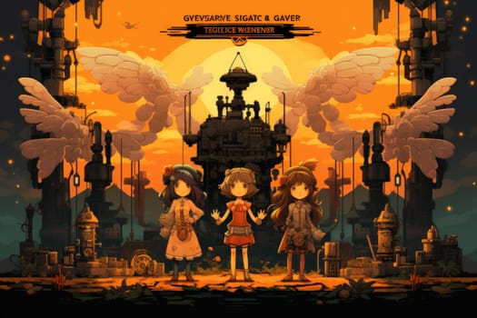 Step into a world where fantasy and mechanics intertwine, and witness the marvel of clockwork fairies.