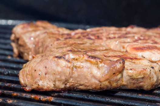Grilled steak