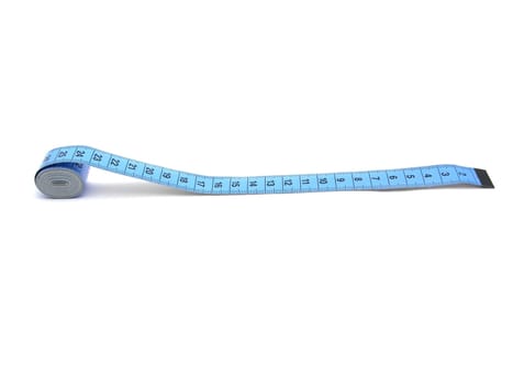Side view of a tape measure