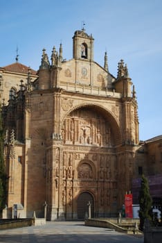 Church of San Esteban in Salamanca,Spain