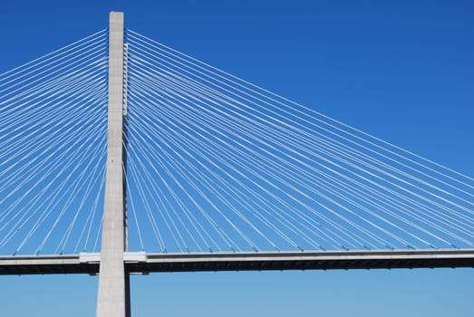 Vasco da Gama Bridge on River Tagus