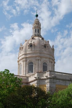 Basilica Da Estrela Dome in Lisbon