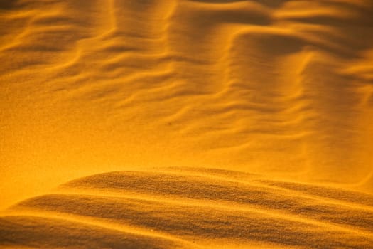 sand pattern close-up