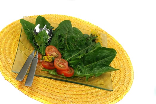Dandelion salad