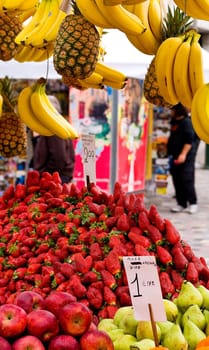 Fruit stand in Athens