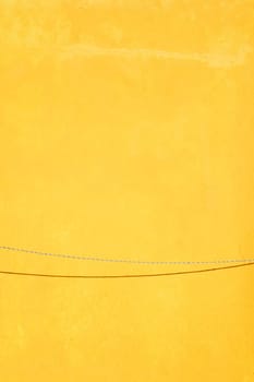 Yellow wall and Clothes line