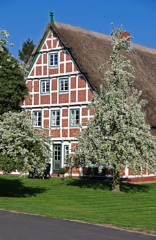 Half-timbered house in the Altes Land
