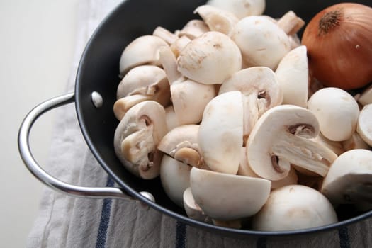 Fresh mushrooms