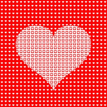 heart pattern