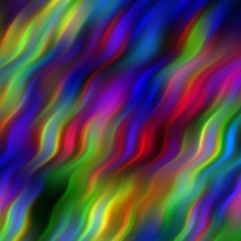 colored waves pattern