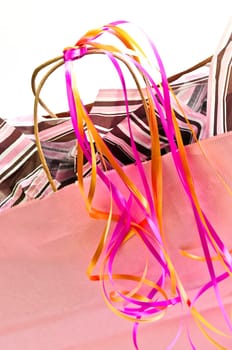 Pink shopping bag