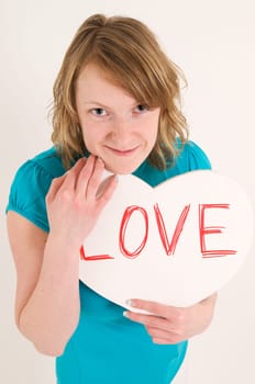 amorous woman