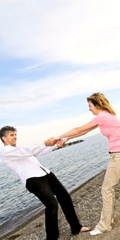Happy mature couple