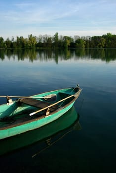 Rowing at Lake Thenn