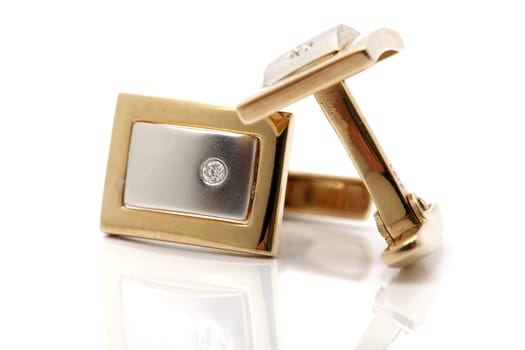 closeup pair cuff links