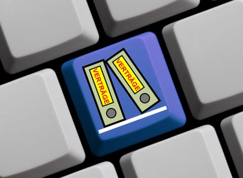 All about contracts on the Internet
