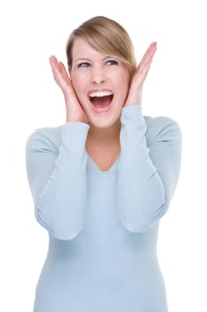 Happy young woman