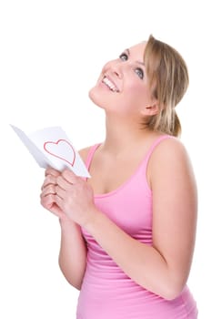 Happy young woman