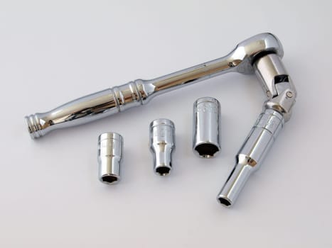 Quarter inch square drive socket set