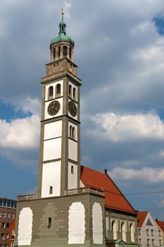 Perlach Tower in Augsburg