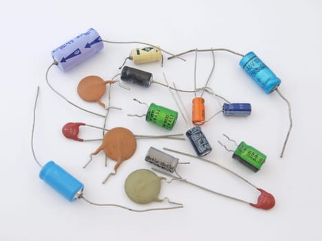 Assorted capacitors