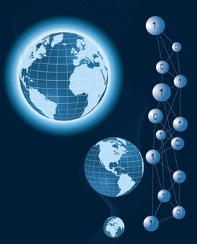 Binary world.