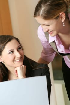 Two businesswomen