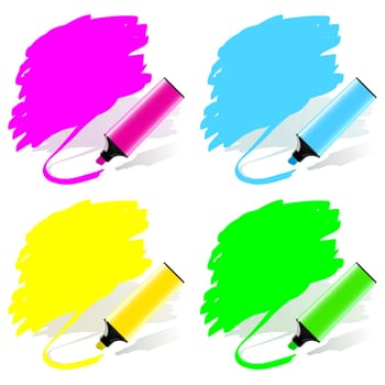 Marker labels set