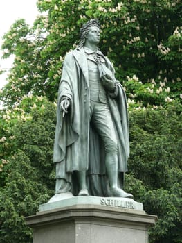 Schiller Monument in Frankfurt