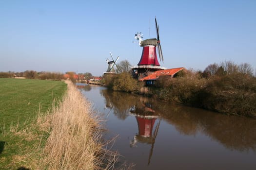 picturesque Greetsiel in East Frisia