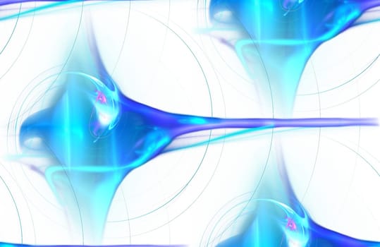 blue abstract