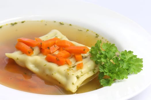 Maultaschen soup